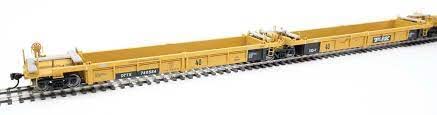 Walthers Scala H0 Thrall 5-Unit Rigenerato 40' Well Auto Trailer-Train Dttx