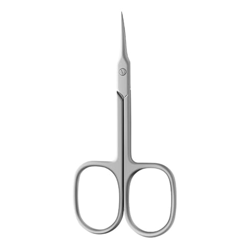 Alicate para cutículas Silvery Matte, herramienta de manicura duradera
