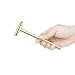 Kinobo 6 in 1 Mini Multifunction Copper Hammer & Screwdriver Hand Tools Ideal for Watchmaker Jewelers and Eating Walnuts. (Gold)