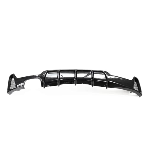 Difusor de parachoques trasero, protector de labios, placa divisora ​​de alerón, accesorios para automóviles, compatible con BMW Serie 4 F32 F33 F36 435i 2014-2020(Carbon Fiber)