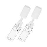 MAGICLULU 2 Stück Mini Wimpern Raincoat Gel Klar Wimpernfixierer Langanhaltend Wasserfest Volumen Schwung Natürliches Curling Pflege für Empfindliche Haut Reisegröße