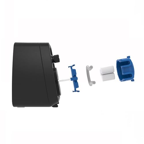 Kamoer KCP-X Mini-Schlauchpumpe, 24 V, mit Steuerung, niedriger Durchfluss, 4~14 ml/min, einstellbare Geschwindigkeit, Flüssigkeitsdosierpumpe für Aquarium-Labor mit Netzadapter, Silikonschlauch