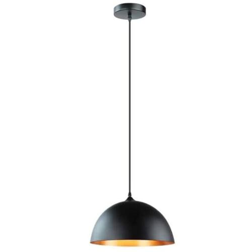 Lampada A Sospensione Industriale Lampade A Sospensione Per Decorazioni In Stile Rustico Integrate Lampadario Orientabile In Metallo Creativity E27 Lampada Da Soffitto Vintage Super Luminosa Nera YANZ