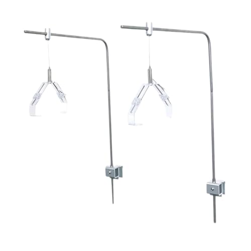 Image of 2X Aquarium Light Bracket Mount Fish Tank LED Light Rack for Fish Freshwater