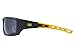 Caterpillar Planer 104-AF Safety Glasses, Black/Yellow, Smoke Lens