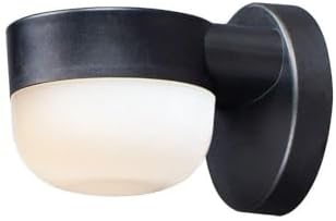 Maxim Lighting 51116FTBK Michelle-8W 1 LED Outdoor Wall Mount-5 Inches Wide by 5 inches high