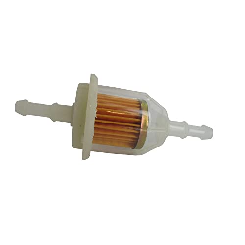Greenstar - Filtro de combustible para cortacésped KOHLER/TORO/Otros, sustituye a origen 2505003, 71-5960, diámetro: 38 mm, L: 110 mm, diámetro de entrada: 6,35 y 7,94 mm