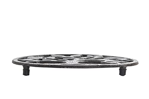 Gasaré TRIVET - CAST IRON - TREE ROOTS OVAL Cast Iron Trivet, Metal Trivet thumb #4