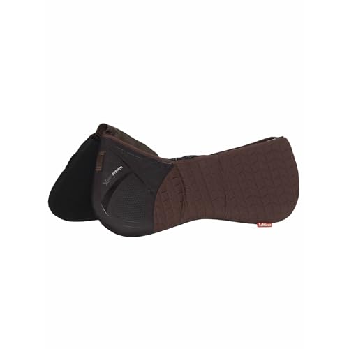 LeMieux ProSorb demi-coussin marron matelassé haut de gamme
