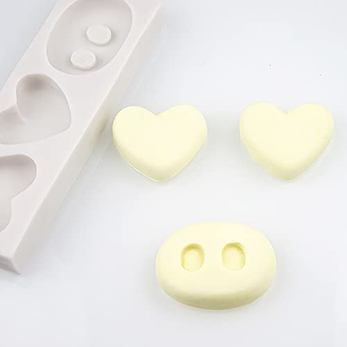 Stampi In Silicone Per Torte E Cioccolato Cestony – Forma Di Naso E Orecchie Di Maiale, Fai Da Te, Per Dolci E Saponi