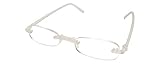 Calabria Reading Glasses - 714 Flexie in Ice +2.00