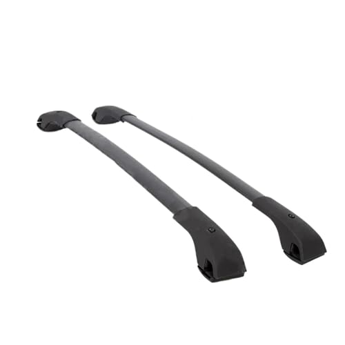 Support rail toit Subaru Crosstrek noir avec barres de transport de bagages