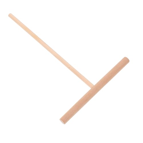 Ciieeo Wooden Crepe Spreader and Pancake Batter Distributor Kitchen Utensil for Even Dough Spreading for Making Thin Crepes and Pancakes Essential Wooden Cooking