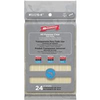 Arrow Fastener 0.5 in. Dia. x 4 in. L All Purpose Glue Sticks Clear 24 pk