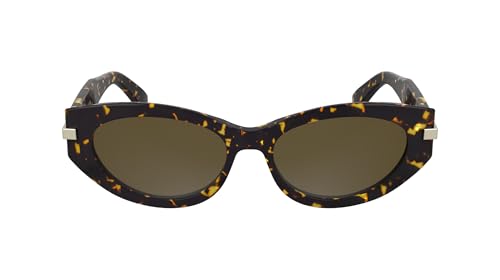 Calvin Klein Women's Sunglasses CK25502S - Havana with Brown Lens