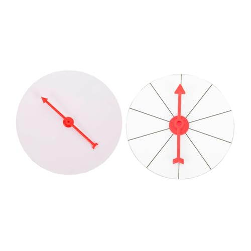 FOYTOKI High Density Material Wheel DIY Prize Spinning Wheel Draw Game Desktop Turntable Boys and Girls' Party