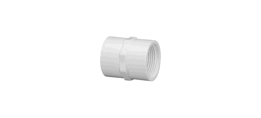 Lasco 430007bc Pipe Coupler, 3/4 Inch, White