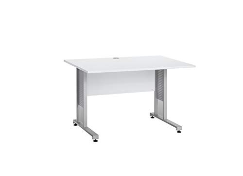 Maya de Muebles 1222 8839 Escritorio, Icy de Color Blanco, Dimensiones: 120 x 75 x 80 cm