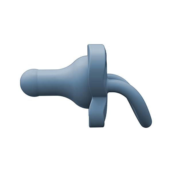Dr. Brown's HappyPaci Schnuller aus 100 % Silikon, 0–6 m, BPA-frei, Weiß, Blau, Hellblau, 3er-Pack – Bild 18