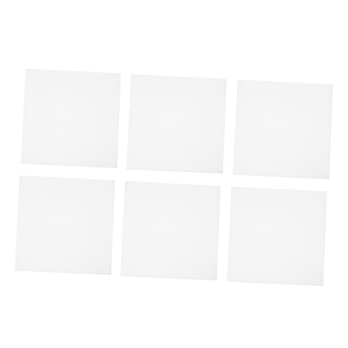 HAPINARY 6 Pack Cross Stitch Fabrics Embroidery Crafts Cotton Cloths Waste Canvas for Needlework