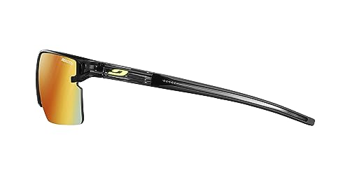 Julbo Unisex Outline Sonnenbrille in Transluzent Schwarz, Größe M