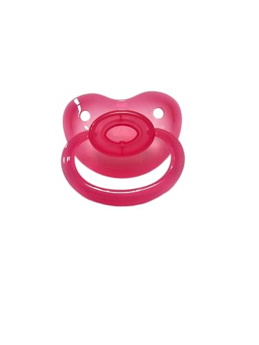 Image of Rearz Pacifier Addict - Fixx - Jumbo Functional Adult XXL Silicone Pacifier - Size 10 Bubble Gum Pink