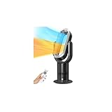 【節電対策】タワーファン 扇風機 羽なし 冷風 温風 強力 DCモーター13段階切り替え 90°自動首振り 上下風向き180°調整可 空気循環 9Hタイマー 静音 省エネ 安全機能搭載 スリムファン リビング/冷暖房/脱衣所適用 羽なし扇風機 冷風機 PSE認証済み リモコン付き Q8-Pro