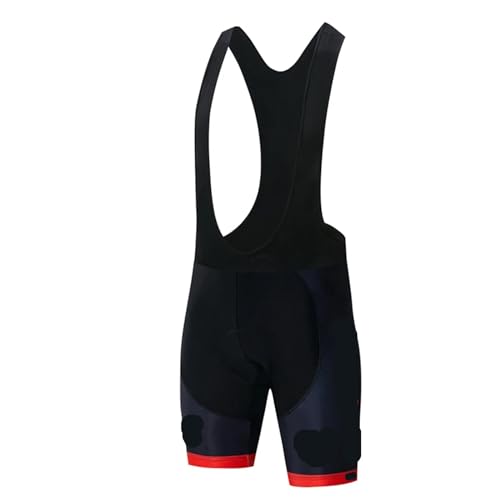 SITBXO Culote Ciclismo Pantalones Cortos con Pechera for Ciclismo for Hombre, Equipo Deportivo, Pantalones Cortos con Pechera Negros for Ciclismo, Pantalones Cortos Deportivos for Correr(COLOR1,XXL)