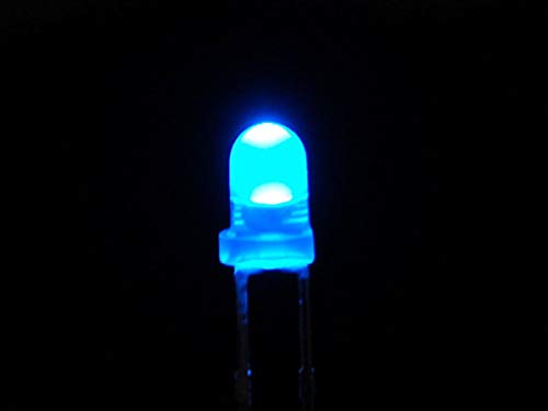 Image of Invento 25 Pcs 3mm Blue Color LED Light Bulb Lamp Light Emitting Diode DC 1.5V - 3V for DIY Projects