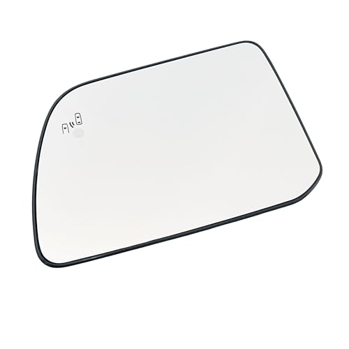 Left Driver Side Mirror Glass Heated With Blind Spot Detection Without Auto Dimming Replacement Compatible with 2011-2015 Lincoln MKX for 2011-2014 Ford Edge (Driver Blind Spot No-Anti-glare) by Jkzvicis - Used condition - Image 2