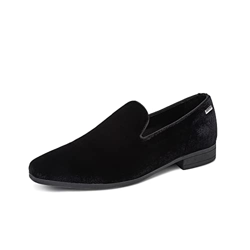 Image of ALLY UNION MAKE FORCE Mens Loafers Dress Slip on Party Wedding Penny Smoking Shoes