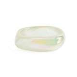 Iridescent Chunky Statement Design：Wide-edge bangle with a glossy iridescent finish, creating a bold, eye-catching focal point that instantly elevates casual or glamorous outfits (ideal for daily looks and party styling). Assorted Vibrant Color Optio...