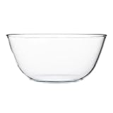 Juego de mezclas cuencos cocina vidrio, bolas helado, herramientas for hornear acero inoxidable profundo, aparatos for comedor, Bar, hogar y jardín(2100ml)