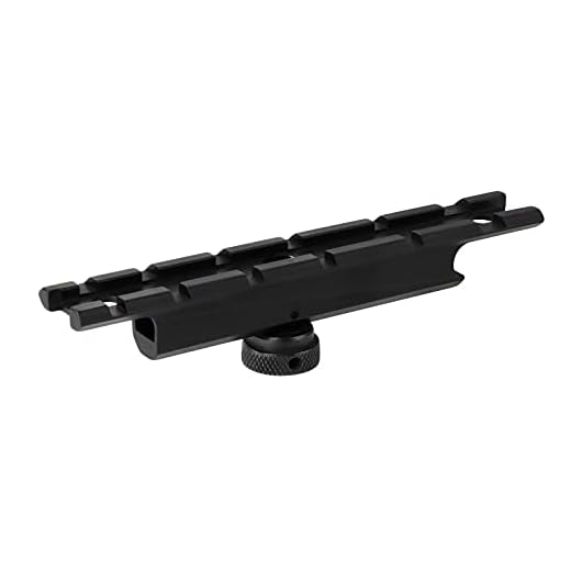 ToopMount Carry Handle Rail Carry Handle Picatinny Rail Mount Weaver Rail 20mm Carry Handle Scope Mount Aluminum Detachable Black Carry Handle Picatinny Rail Set for Outdoor Sport