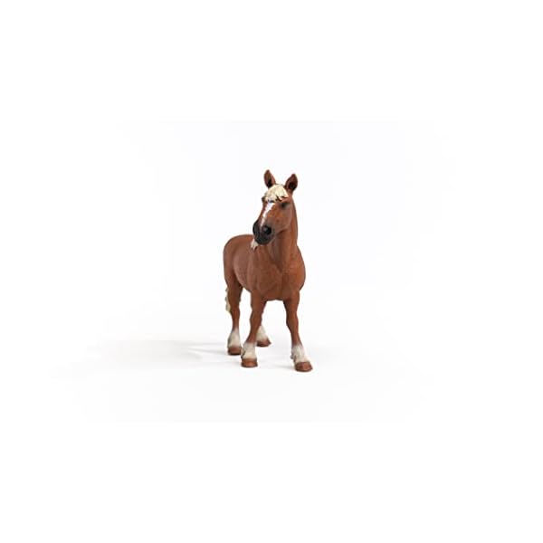 schleich 13941 Belgische Zuchtstute, für Kinder ab 3+ Jahren, FARM WORLD - Spielfigur – Bild 8