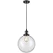 Innovations 201C-OB-G202-10-LED X-Large Beacon 1 Light Mini Pendant Part of The Franklin Restoration Collection, Oil Rubbed Bronze