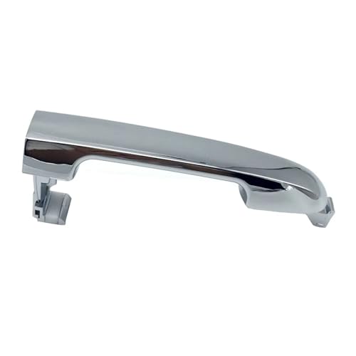 Poignée de porte extérieure chromée pour Hyundai Elantra 2008-2010 et I30 couleur argent