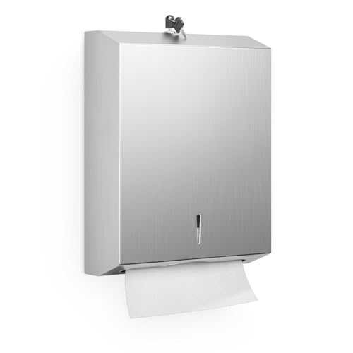 Paper Towel Dispenser Wall Mount Commercial, Stainless Steel Hand Towel