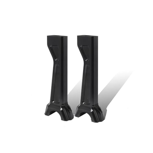 Elevadores altos CNC para motocicleta soporte barra abrazadera manillar negro RA1250 6