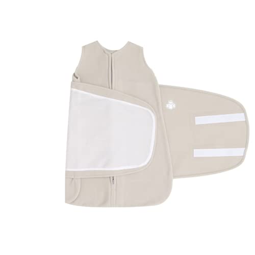 Saco de Dormir Swaddle Cinza em Soft Estação:Outono - Inverno;Tamanho:P - 0 a 5 meses