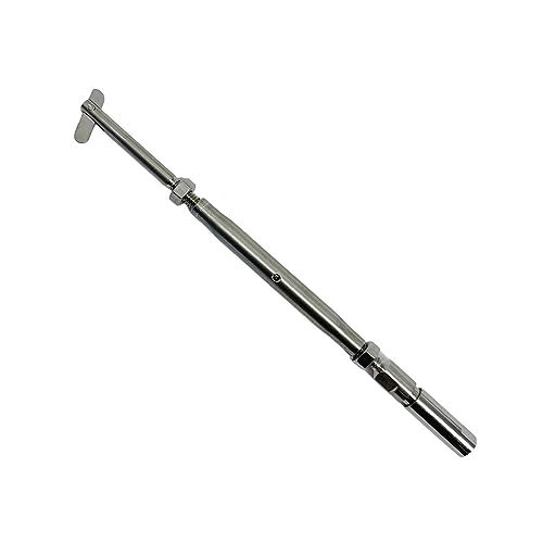 DBMIMPORTERS Marine Boat Swageless & Drop Pin Turnbuckle for 3/16