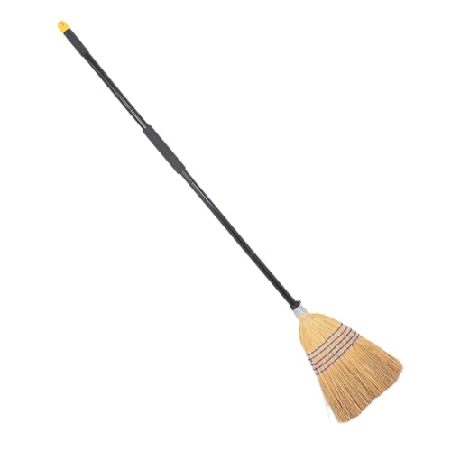 FOMIYES Spazzola Esterna Robusta Setole Dure per Pulizia di Patio Garage e Giardino Manico in Plastica per Uso Domestico e Commerciale