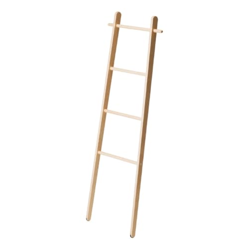 旭川家具 コサイン ラダーラック [ 旭川家具 北海道 旭川市 木製 家具 タオル掛け 洋服掛け 多用途ラック 梯子型ラック シンプル ナチュラル 手作り 北欧 おしゃれ 天然木 無垢 ]_00835