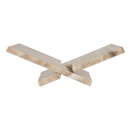 Image of Bloomingville Decorative Marble Book Holder, Coastal Sands