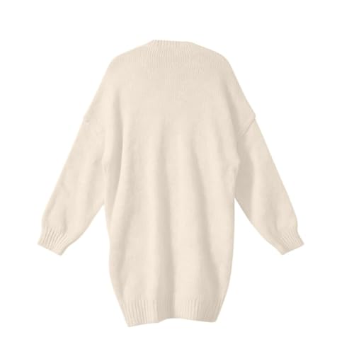 Fall Oversized Sweater Dresses For Women 2026 Crew Neck Pullover - image 5