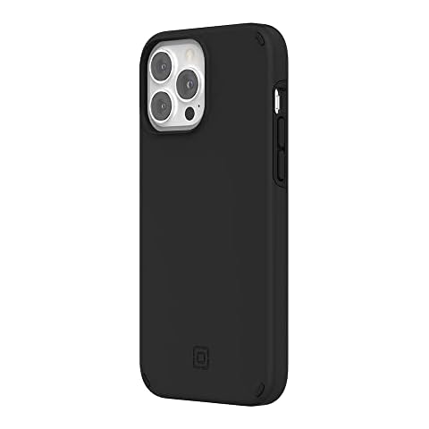 Incipio Duo Series Bumper Case for iPhone 13 Pro Max (6.7") - Shock-Absorbent, Black Cover