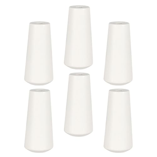 BESPORTBLE Borlas de Madera para Persianas 6 Piezas Color Beige Claro Pomos de Cordón de Bambú para Cortinas Accesorios Colgantes Resistentes para Ventanas y Decoración del Hogar