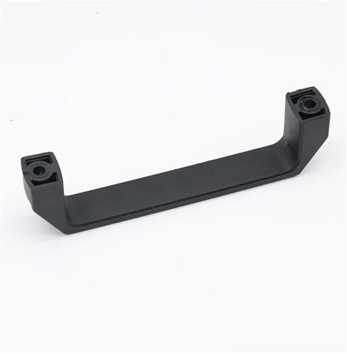 Manija para puerta de armario de cama LS522, diseño cuadrado negro de 180mm 2