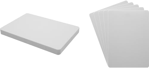 (30) White 20mil Blu-Ray DVD Case Divider Cards - 5 1/2" x 7 3/4" - #BRNS78WH20