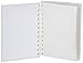 Pioneer Photo Albums 50 Pocket Spiral Bound Leatherette Mini Photo Album Easel for 4 by 6-Inch Prints, White